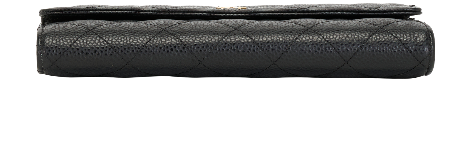 Chanel Long Wallet, &pound;495, Accessories, Black, Caviar Leather, Top view